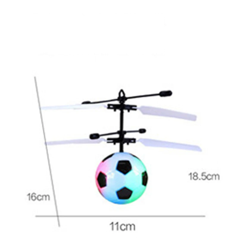 Новый датчик температуры ABS bola Led luz intermitente RC helicóptero Индуктивный напряжения| |