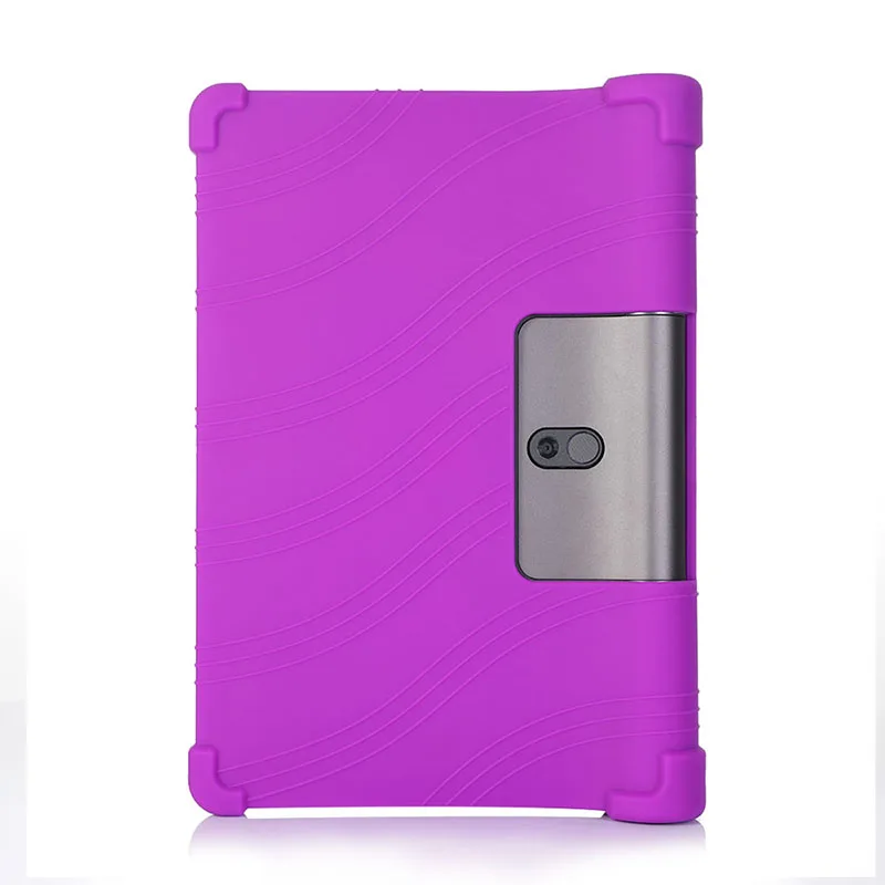 Фиолетовый SZOXBY для lenovo Yoga Tab5 YT-X705, 10,1 дюймов, чехол для планшета, ударопрочный, моющийся, с подставкой, чехол для планшета - Цвет: Фиолетовый