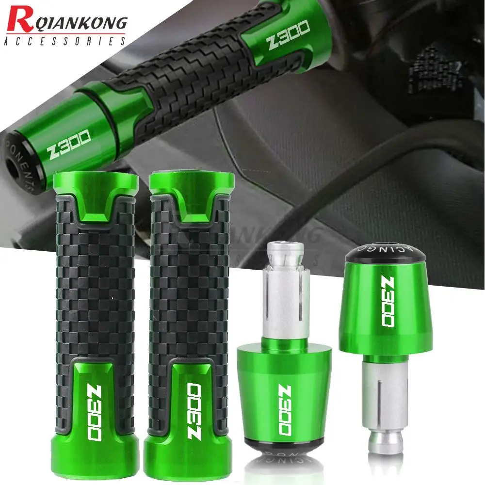 

Motorcycle Handlebar Grip Handles handle hand bar grips ends set For Kawasaki Z300 z300 Z 300 2008-2014 2015 2016 2017 2018 2019