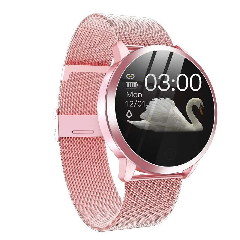 

DT76 фитнес-трекер супер тонкий тело Мода Элегантность 1,3 дюймов IPS полный пресс Sn женские умные часы