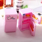 112 миниатюрная кухня для кукольного домика, розовая пластиковая фотография для кукол, спальни
