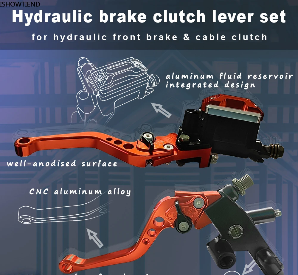 Модифицированные детали для мотоцикла тормоз верхний насос 22 мм сцепление