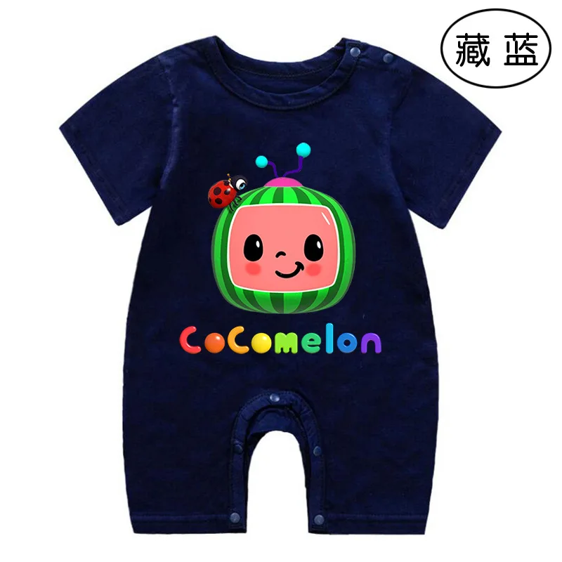 

Newborn Infant Baby Romper Jumpsuit Boys Cute Cocomelon JJ Clothes Kids 100% Cotton Knitted Clothing Toddler Girls Outfits Gifts