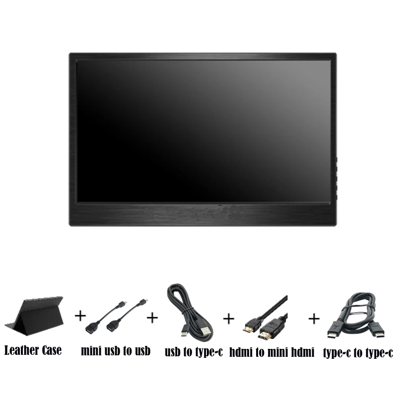 15.6 inch IPS 1080P FHD HDMI USB TYPE-C Touch Screen Portable Monitor Gaming For Raspberry Pi PC Phone PS4 Xbox Switch | Компьютеры и