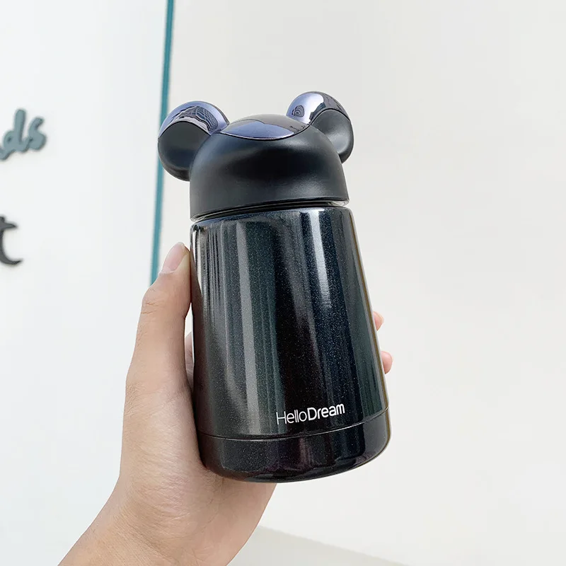 Год крысы кружка из нержавеющей стали сетчатая красная с ручкой ins портативная