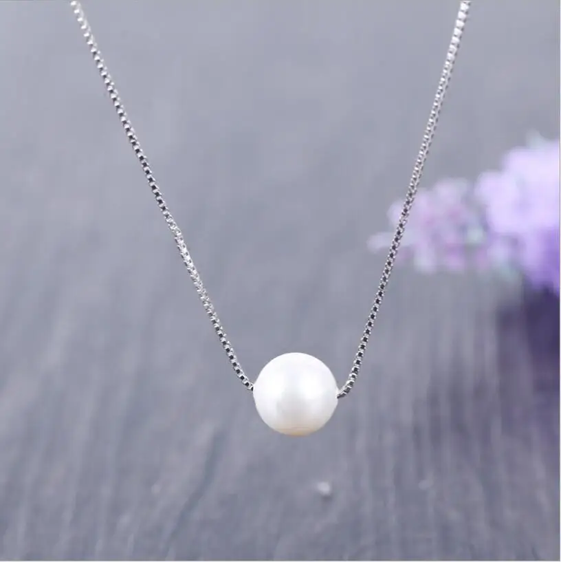 Новинка 924 + натуральный жемчуг ключицы цепи женское корейское одно жемчужное