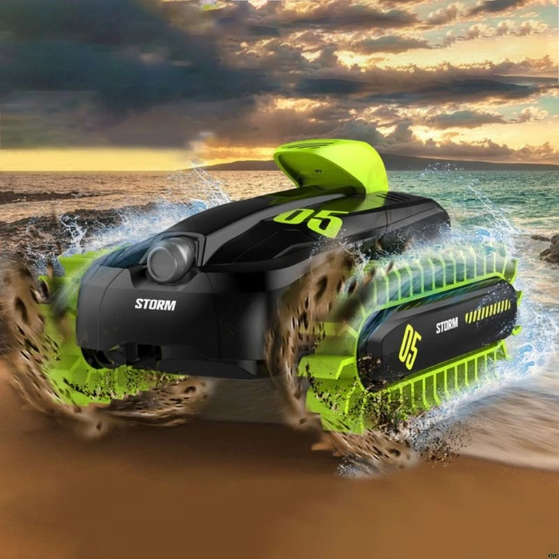 18SL02 1/16 RC автомобиль трюк лодка дистанционное управление 4WD грузовик амфибия