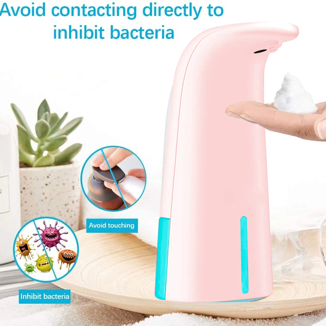 Автоматический сенсор дозатор мыла 250 мл умный индукционный настенный для