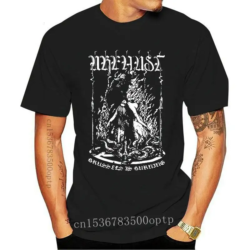 

Новинка 2019, модная мужская футболка из чистого хлопка с короткими рукавами в стиле хип-хоп, футболка Urfaust, Новинка!