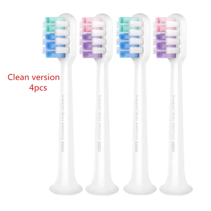 4pcs clean type Новая Xiaomi Doctor · B Водонепроницаемая звуковая электрическая зубная щетка портативная перезаряжаемая Беспроводная ультразвуковая зубная щетка Ультра звуковая зубная щетка - Цвет: 4pcs clean type