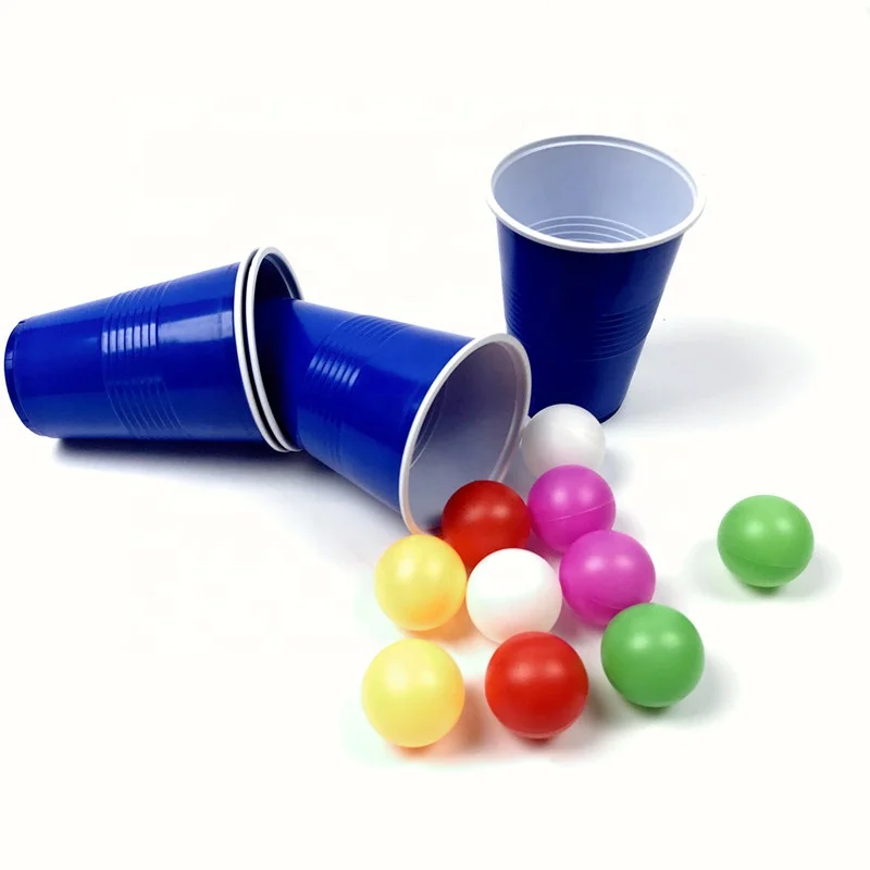 Hot Sale PE Colored Beer Ping Pong Ball 38 mm With Seam For Game Party Decoration Plastic Balls 144 pcs/bag | Спорт и развлечения