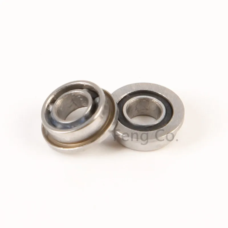 10pcs Dabi RS-350 Dental Bearings SFR144TLZWN For High Speed Handpiece Ceramic Balls Flange