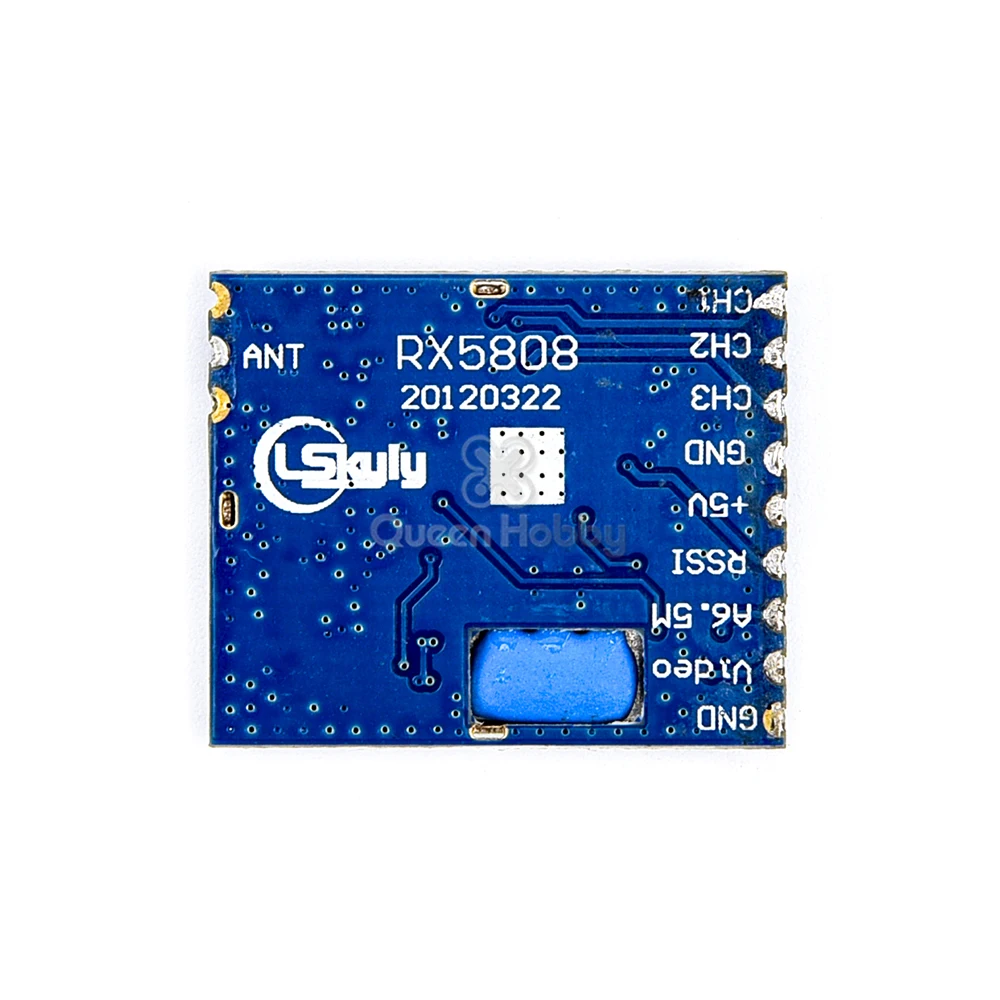 Приемник разнесенных сигналов RX5808 5 8G SPI с открытым исходным кодом FPV AV RX модуль 95