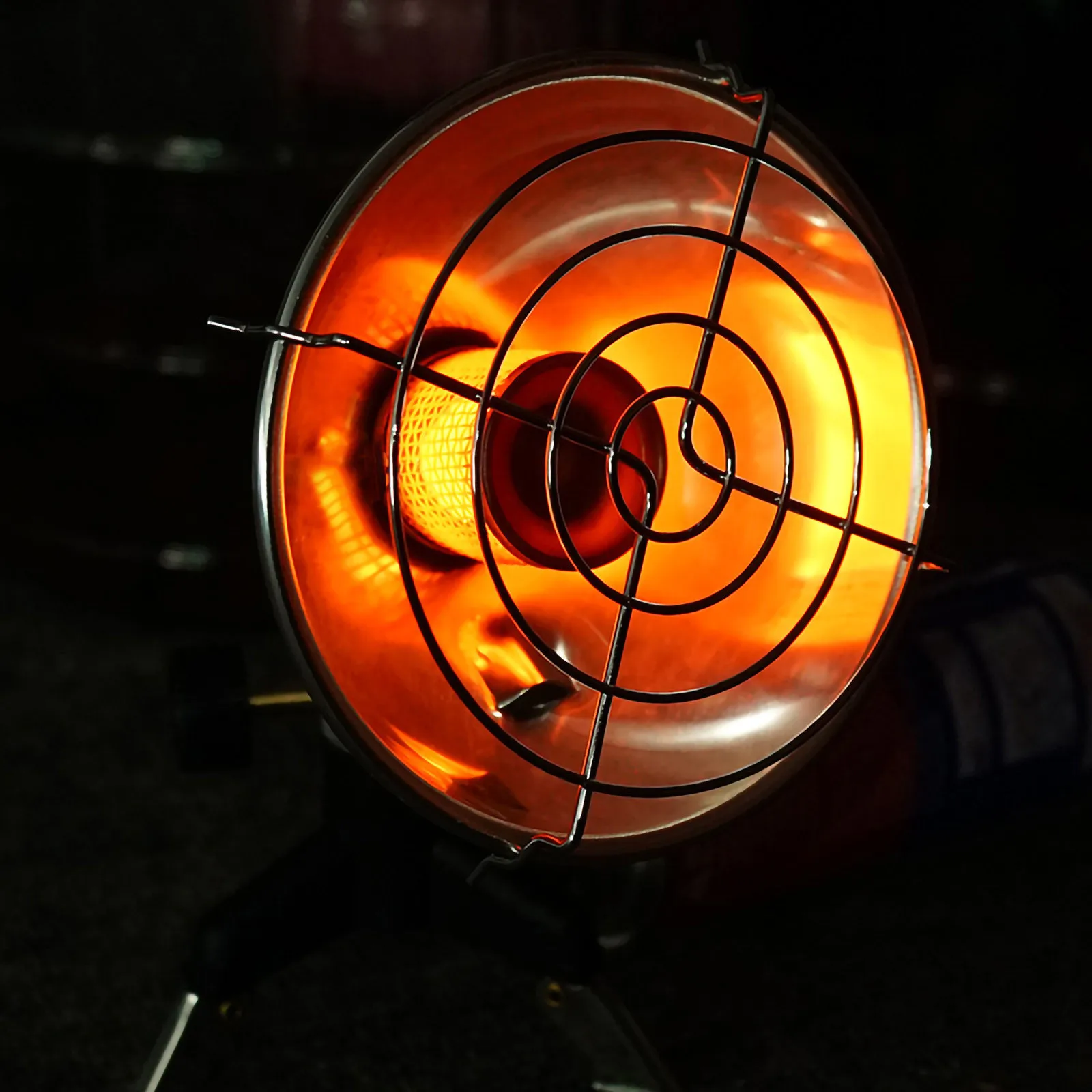 Обогреватель пропановый без резервуара-одна горелка зимняя нагревательная