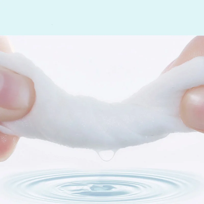 

60pcs/box Makeup Remover Wipes Hyaluronic Acid Essence Cotton Soft Comfortable Makeup Remover Gentle Clean Removal Pads Tool