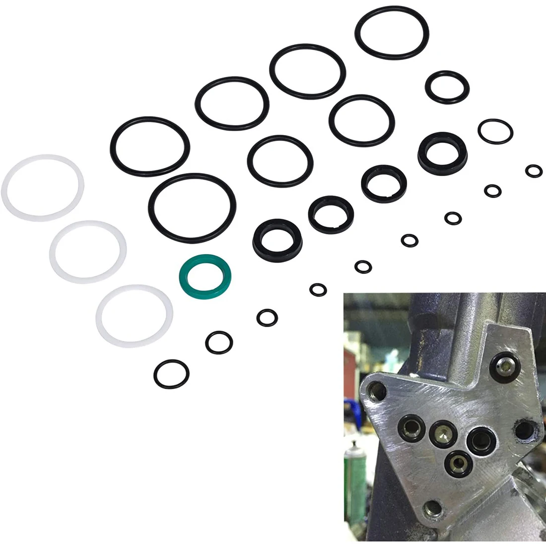 

Rebuild Trim Tilt Cap O-Ring Seal Kit 115225FS for Showa Suzuki Yamaha 115-225HP