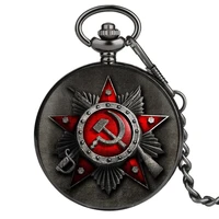 soviet union badge pocket watch for men %d1%81%d1%81%d1%81%d1%80 pendant watches ussr clock of victory necklace women souvenir reloj de bolsillo
