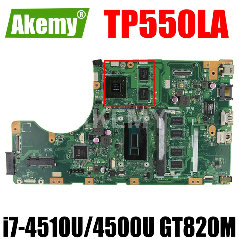 

New SAMXINNO For Asus TP550LA TP550LJ TP550LD TP550LN motherboard mainboard100% Tested OK i7-4510U/4500U 4G RAM GT820M