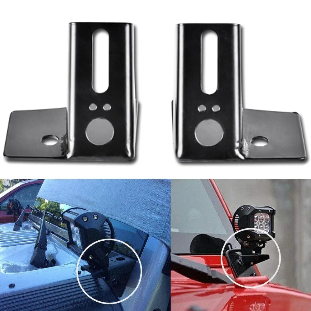 Светодиодный 4 дюймовый рабочий светильник для внедорожников 12 В 24 + держатель