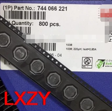 Бесплатная доставка 10 шт./лот 744066221 WE-TPC 1038-220UH 0.75A 6 МГц W E SMD экран силовой индуктор