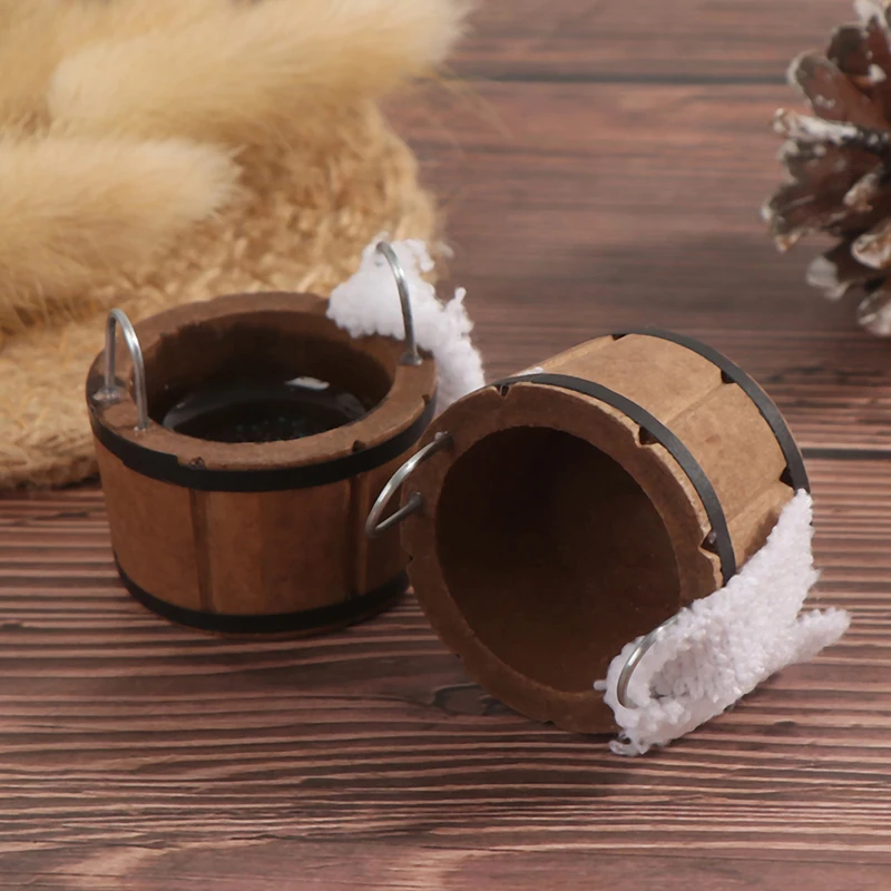 1:12 миниатюрная деревянная раковина для кукольного домика с полотенцем модель