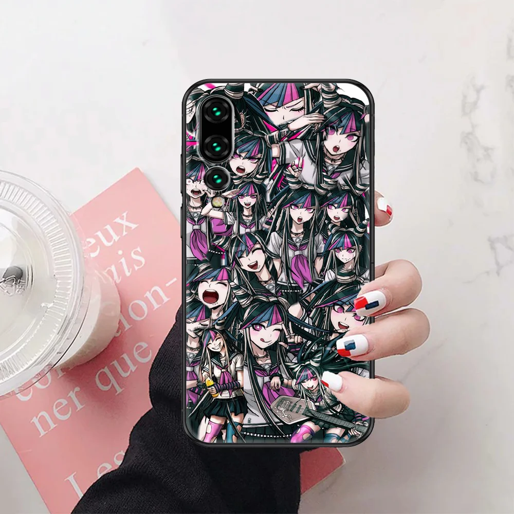 Чехол для телефона Danganronpa monokuma Mioda Ibuki Huawei P Mate P10 P20 P30 P40 10 20 Smart Z Pro Lite мягкий черный