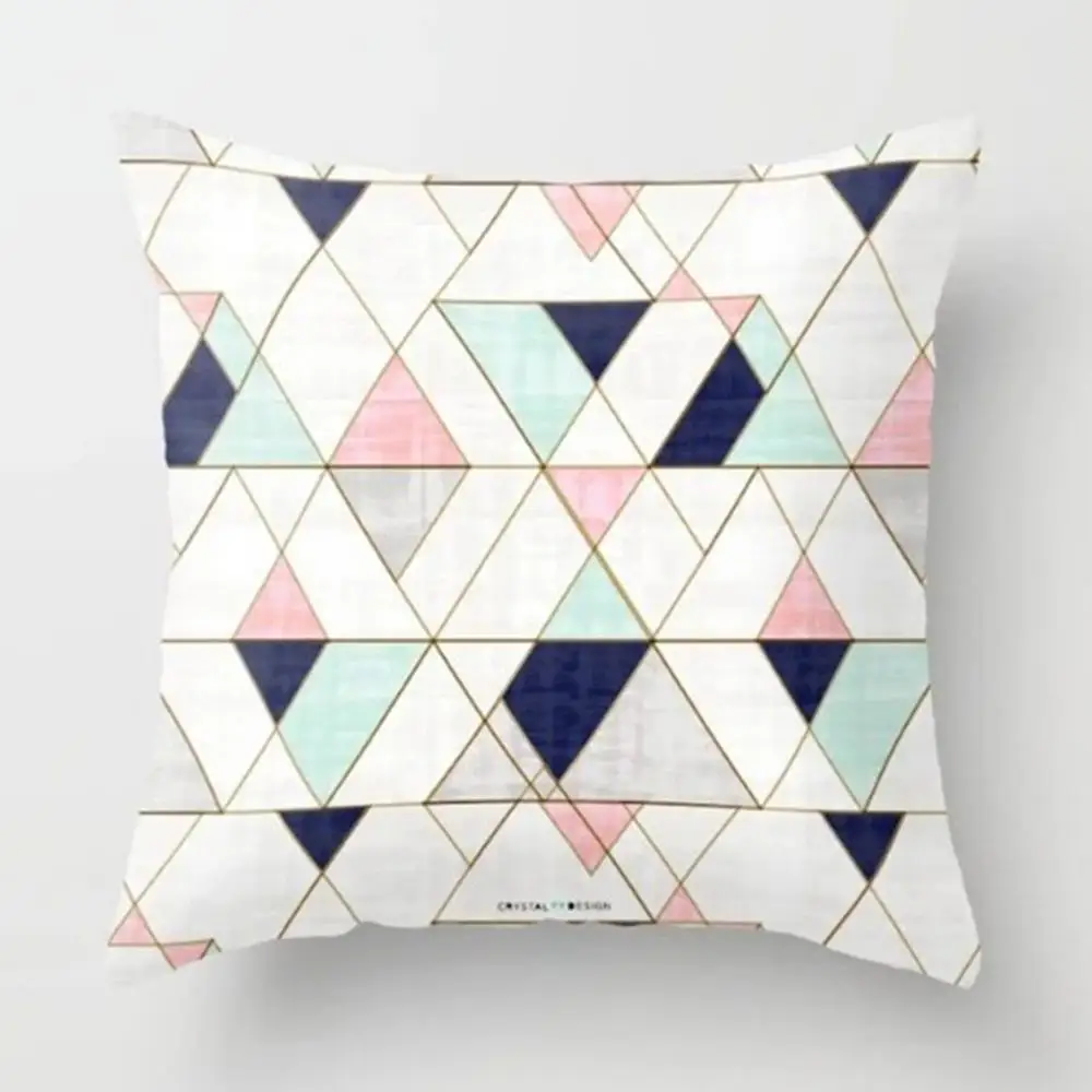 

Rose Pink Elegant Style Plush Square Decorative Living Room Cushion Cover Hug Pillow Case 45x45 Cm Beautiful Home Accessories