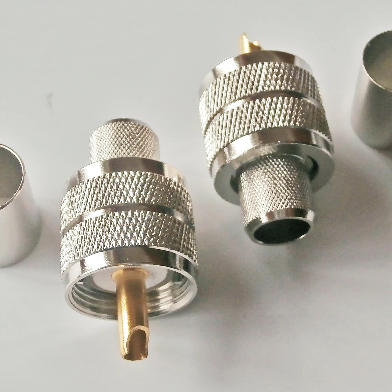 Разъем PL259 PL 259 SO239 SO 239 UHF мужской обжим для кабеля LMR400 RG8 RG213 RG214 RG165 7D FB RF