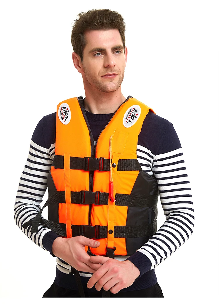 

Adult Life Jacket Large Buoyancy Marine Professional Fishing Portable Equipment Floating Vest Adult Survival
