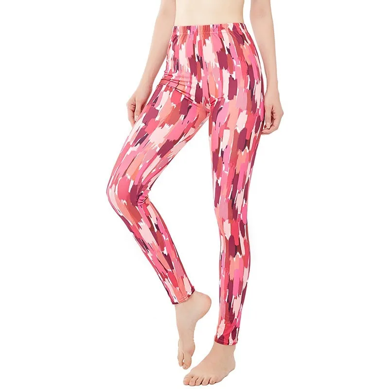 Kezrea Ladies Pink Brush Pen Sexy Female Hip Leggings Dance Tights Fitness Training Yoga Pants Sport | Спорт и развлечения
