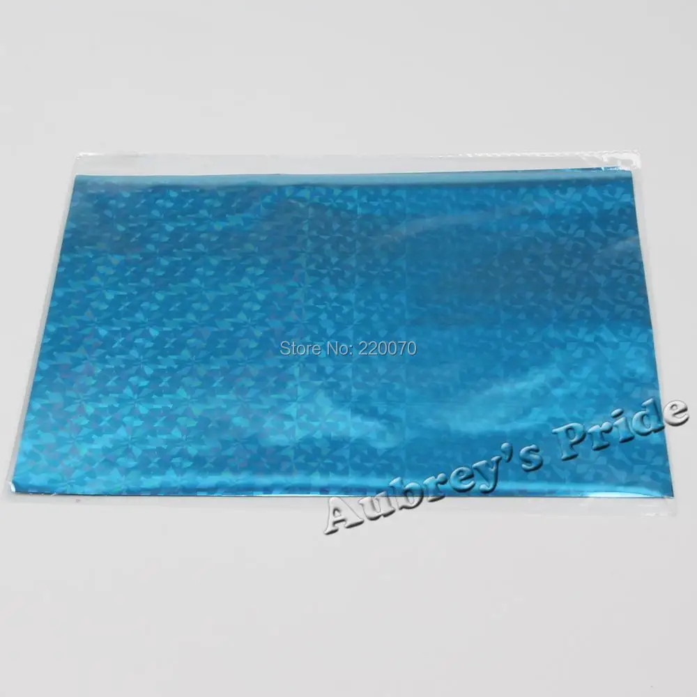 Бесплатная доставка 50 шт. (20x29 см) светильник с голубым тиснением A4 горячего