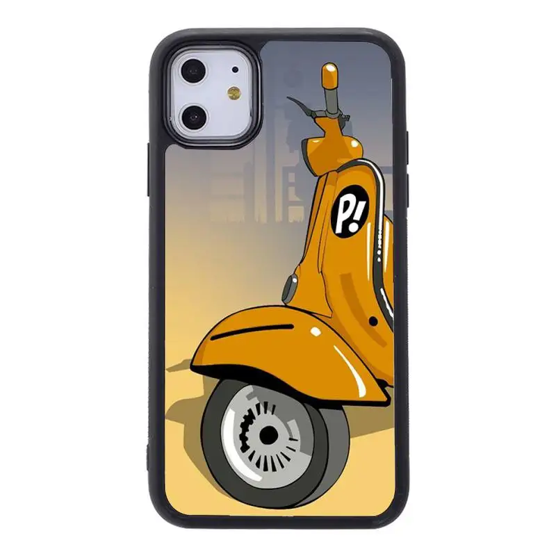 Чехол для телефона Vespa скутера велосипеда мотоцикла Iphone 5 SE 2020 6 6s 7 8 plus X Xr XS 11 12 13 Mini