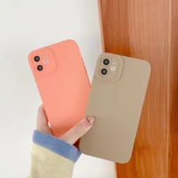 moskado tpu solid color phone case for iphone 11 12 13 pro max x xs max 7 8 plus dust proof mobile phone protective soft shell