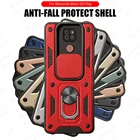 Бронированный металлический чехол для Motorola Moto G9 Play, чехол-подставка с кольцом на палец для Moto rola G 9 G9 Play G9Play