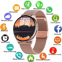 2021 full touch smart watch women ip68 waterproof bracelet ecg heart rate monitor sleep monitoring sports smartwatch for ladies