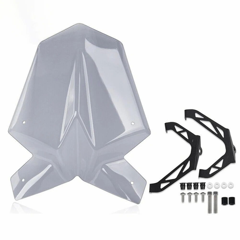 

Duke790 ветрозащитный экран для лобового стекла, двойной пузырьковый экран, ветрозащитные дефлекторы, козырек для KTM Duke 790 2018 2019 2020