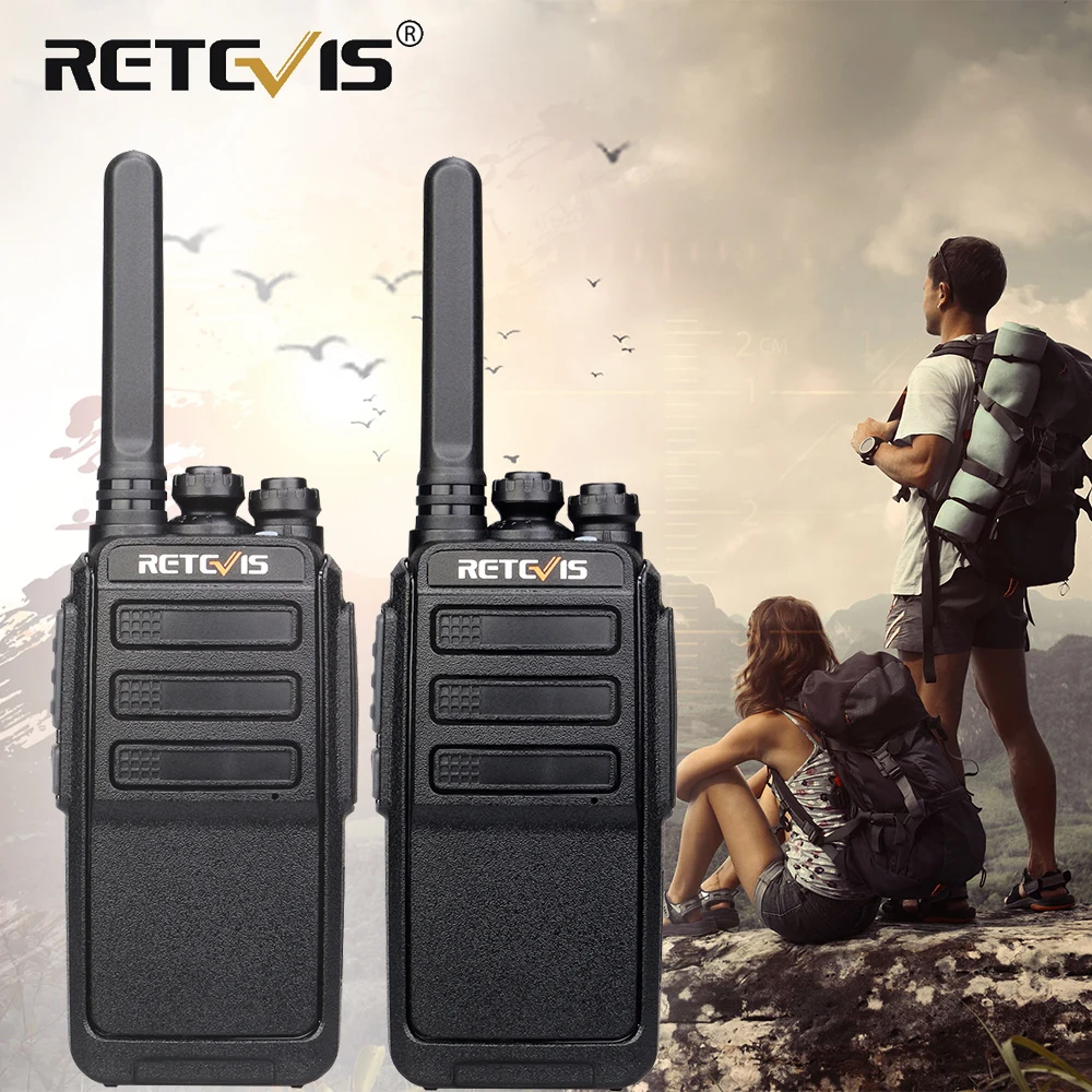 Портативная мини рация RETEVIS RT28 двухсторонняя радиостанция PMR Radio VOX PMR446 FRS с Micro USB