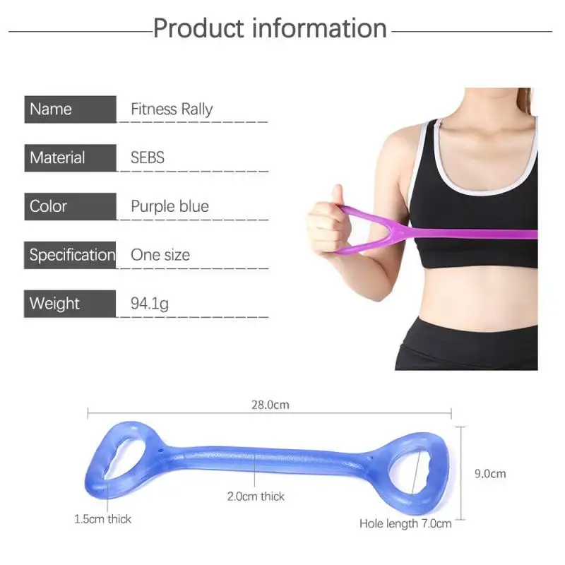 

Sebs8 fitness pull rope exercise arm strength portable easy to clean practice yoga right angle shoulder artifact Resistance Band