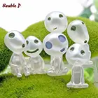 Мультфильм инопланетянин Маленький милый Кодама игрушки дух Принцесса Мононоке светящиеся эльфы кукла на дерево эльф фигурки осанки