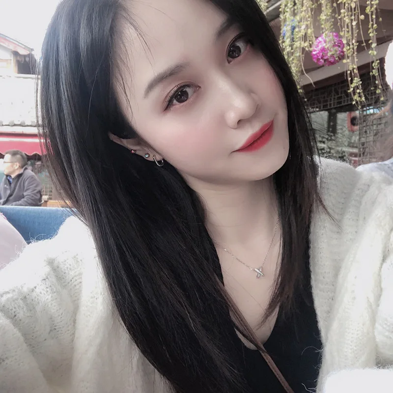 Цепочка Женская Геометрическая с подвеской в виде буквы х из циркона Z204 - купить