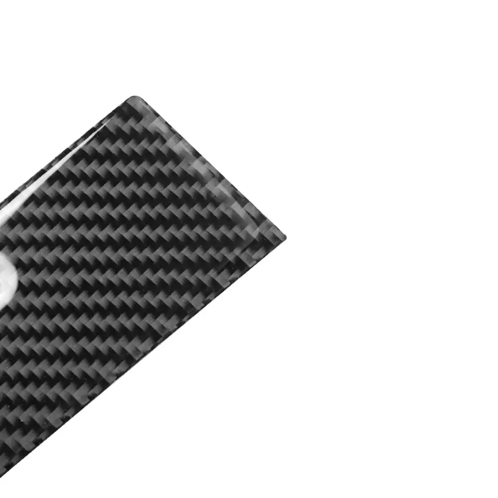 For Mitsubishi Lancer GT GTS 2010-2015 Carbon Fiber Central Control Storage Cover Glove Box Panel Sticker Trim Car Accessories