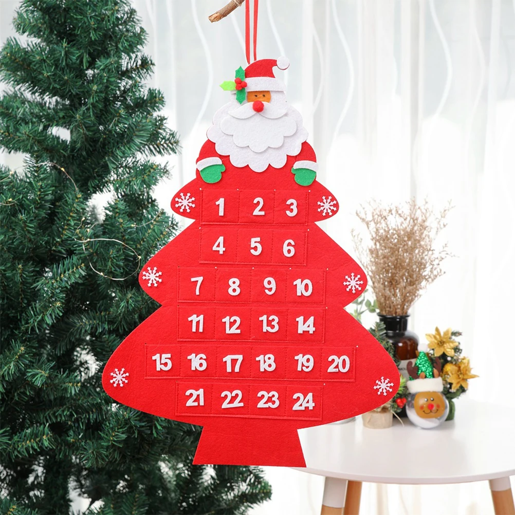 Рождественский календарь подвесные украшения на елку Новогодний Декор для дома