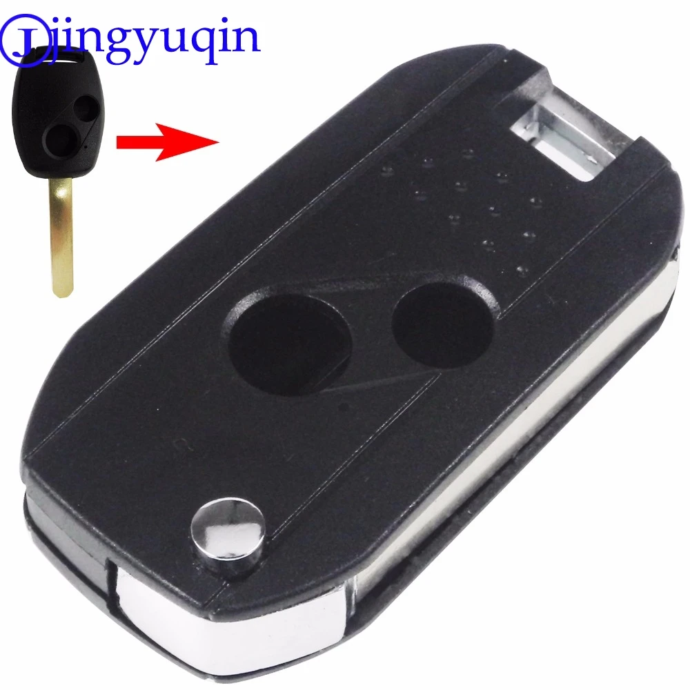 3 кнопки новый пульт дистанционного управления 2 раскладной чехол для ключей Honda