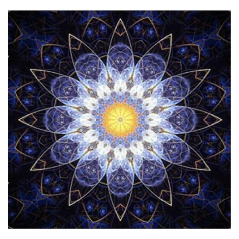 

4 Pack 5D Diamond Painting Set Decorating Cabinet Table Stickers Full Drill Rhinestone Diamond Embroidery Paintings Mandala