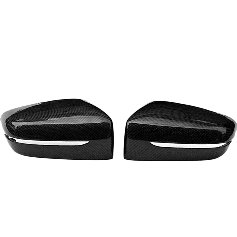 

Car Carbon Fiber Side Rear View Mirror Cover Replacement For-bmw 5 Series G11 G12 G30 G38 -2019