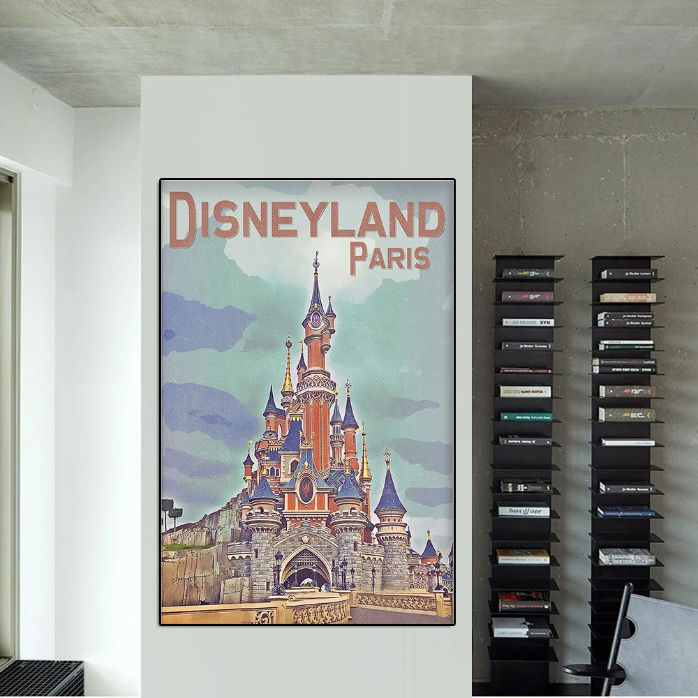 Картина для детской комнаты с рисунком Микки Мауса | Дом и сад