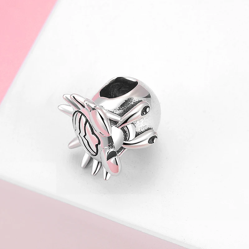 Океан серии новый 925 стерлингового серебра отшельник стеклянных бусин в форме