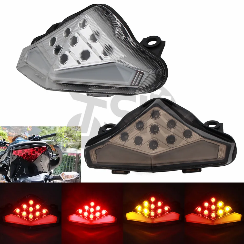 

LED Tail Brake Light Turn Signal For KAWASAKI ER-6N ER-6F NINJA 650R 2009 2010 2011 Motorcycle Integrated Blinker Lamp ER6N ER6F