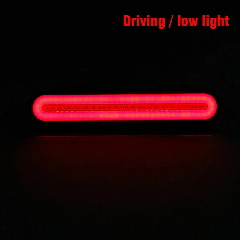 

PC + ABS Tail Lights Waterproof 2Pcs Exterior Neon Lamp LED Decor Trailer