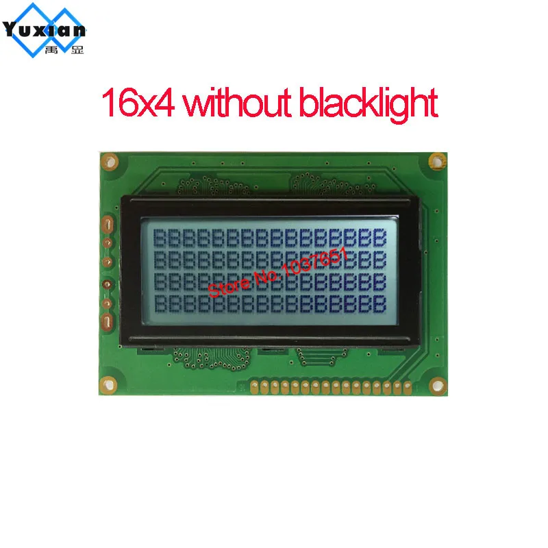 ЖК дисплей 16x4 без подсветки промышленный новый бренд|lcd 16x4|lcd without backlightlcd 1604 |
